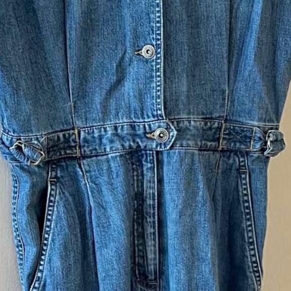 Vintage Liz Claiborne Denim jumpsuit size 10 US - Picture 4 of 4